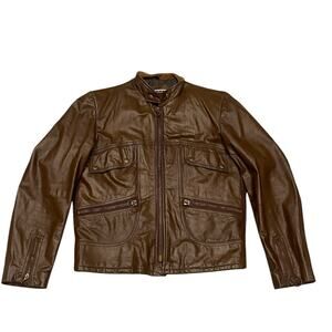 Yamaha Motorcycle Vintage Jacket / Vintage Café Racer Jacket Sz 40